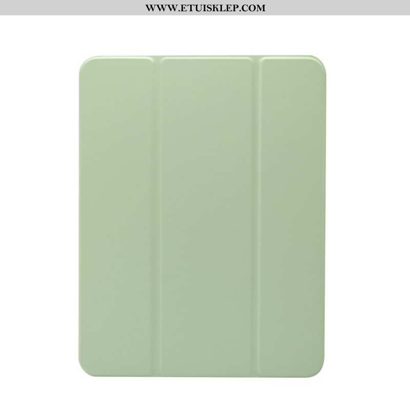 Etui Na Telefon do iPad Pro 11" (2022) Sztuczna Skóra I Przezroczysty Tył